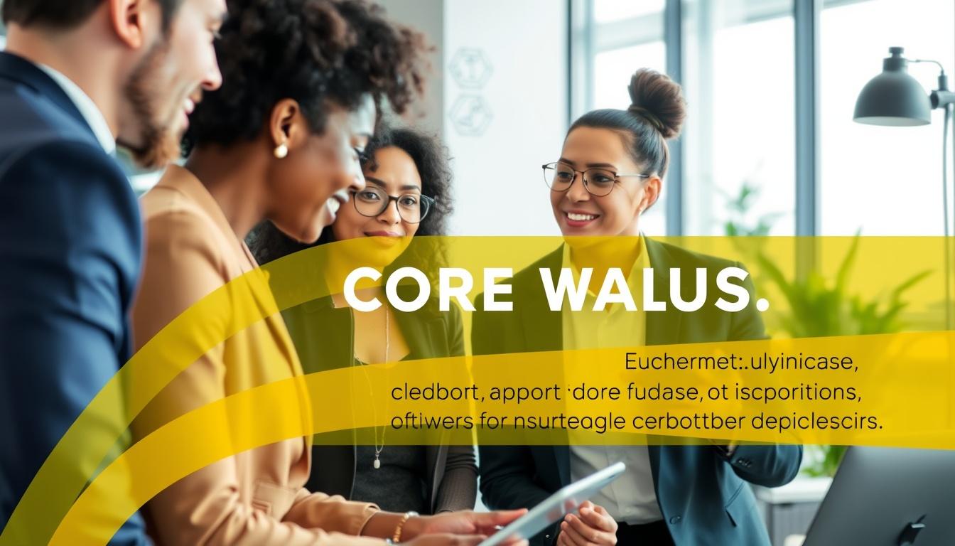 About values main image